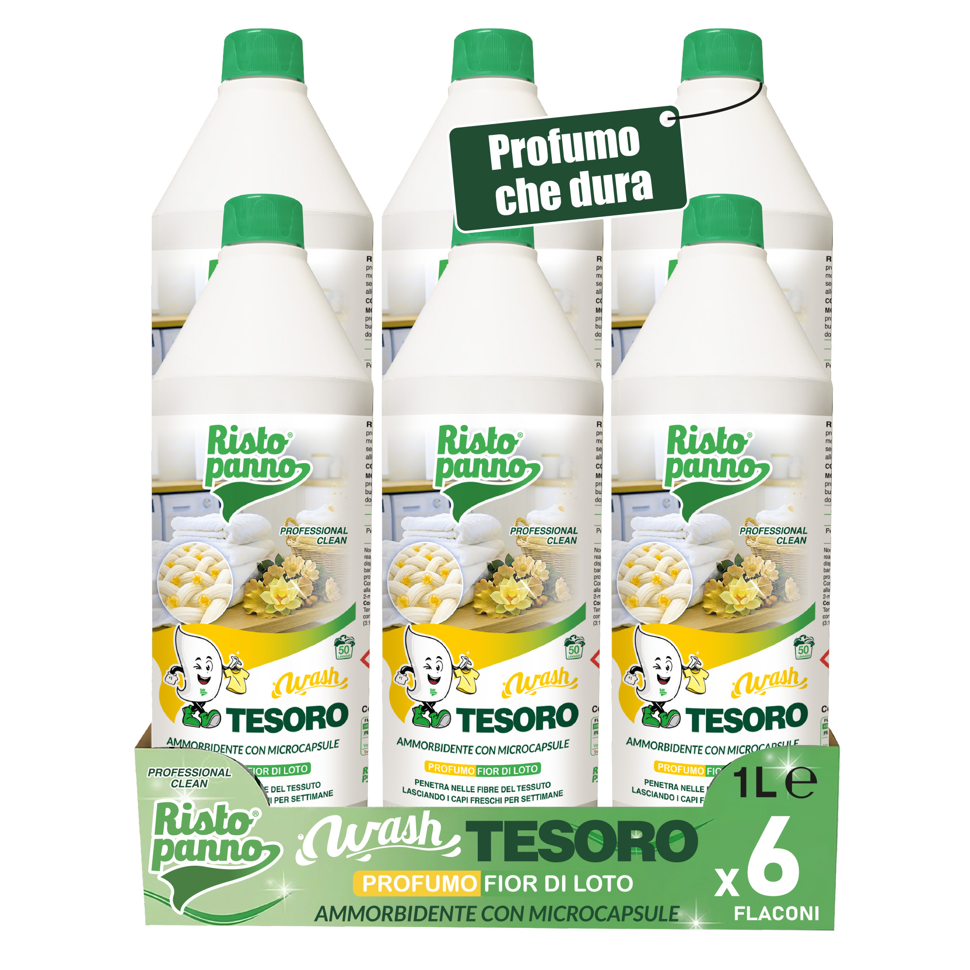 Wash Tesoro Fiori di Loto 1 Lt - immagine 6
