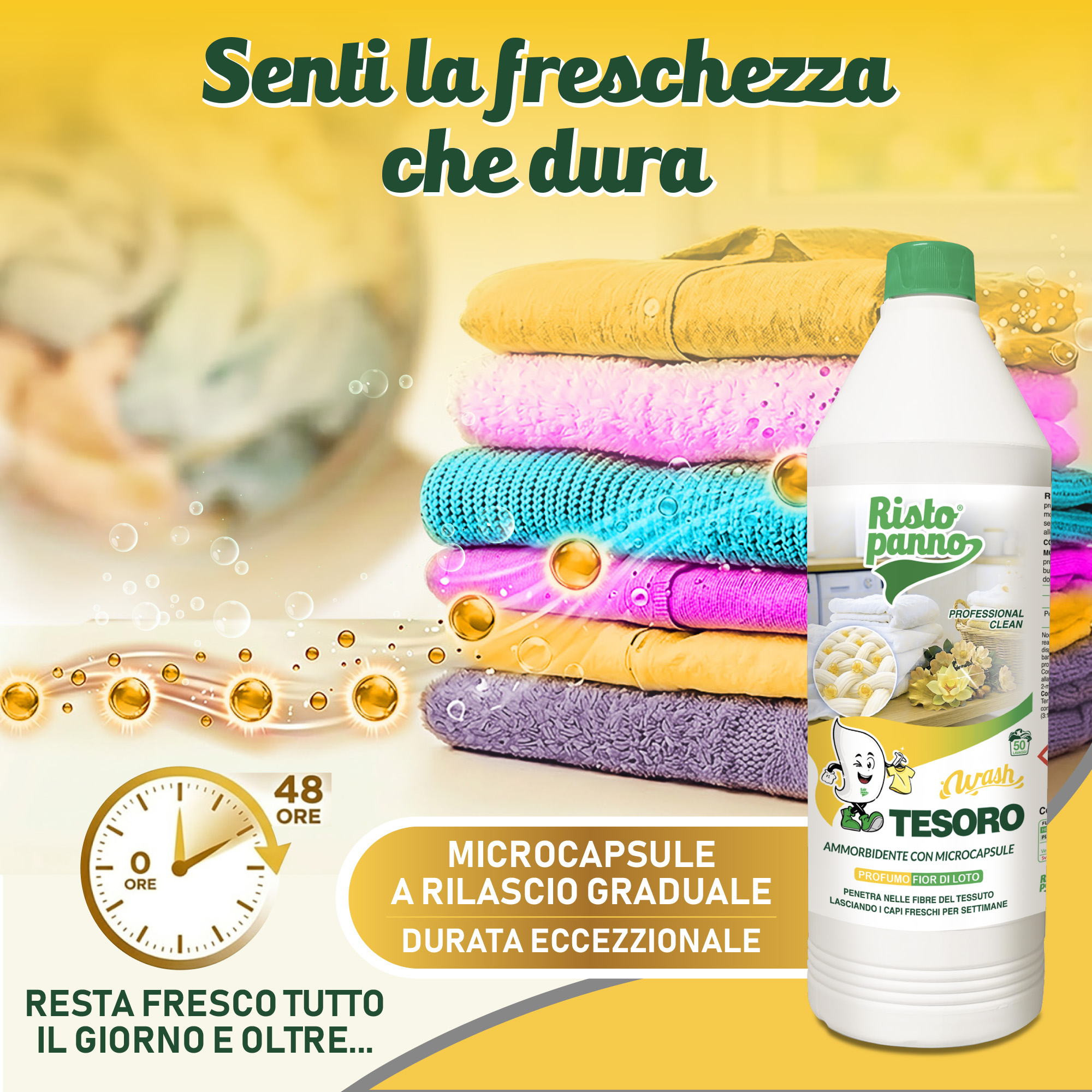 Wash Tesoro Fiori di Loto 1 Lt - immagine 4