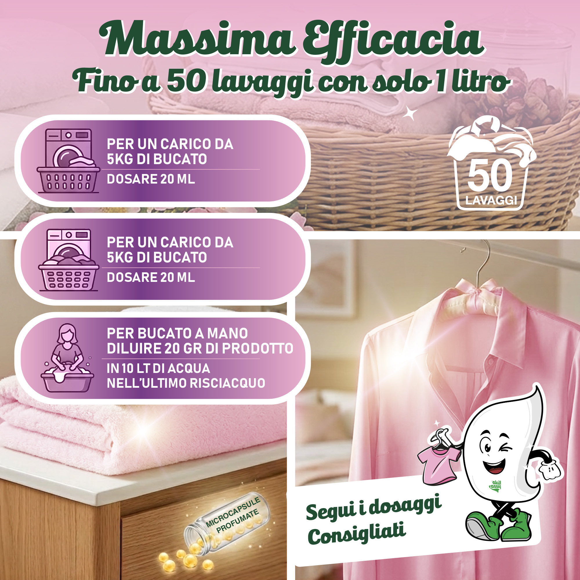 Wash Tesoro Rosa Canina 1 Lt - immagine 4