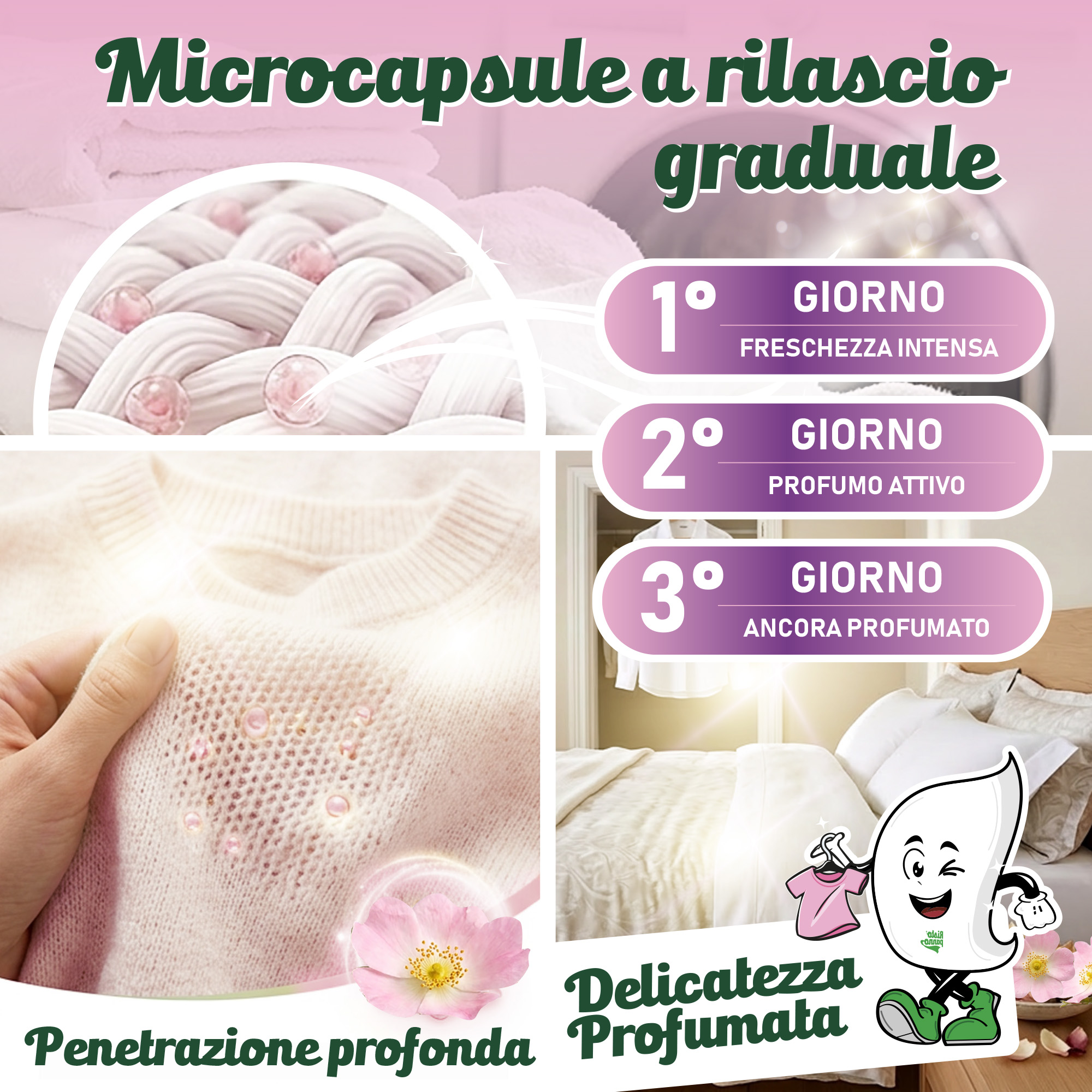 Wash Tesoro Rosa Canina 1 Lt - immagine 3