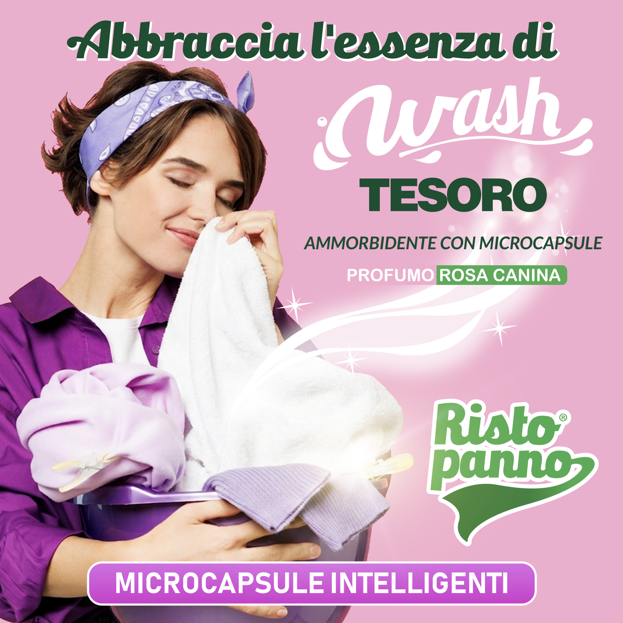 Wash Tesoro Rosa Canina 1 Lt - immagine 5