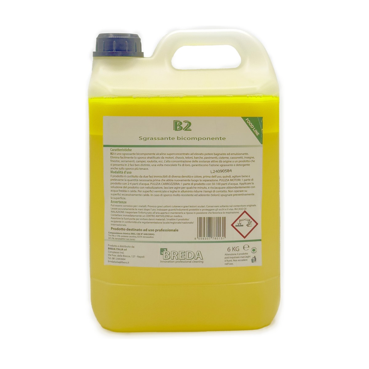 B2 sgrassante bifasico 6Kg