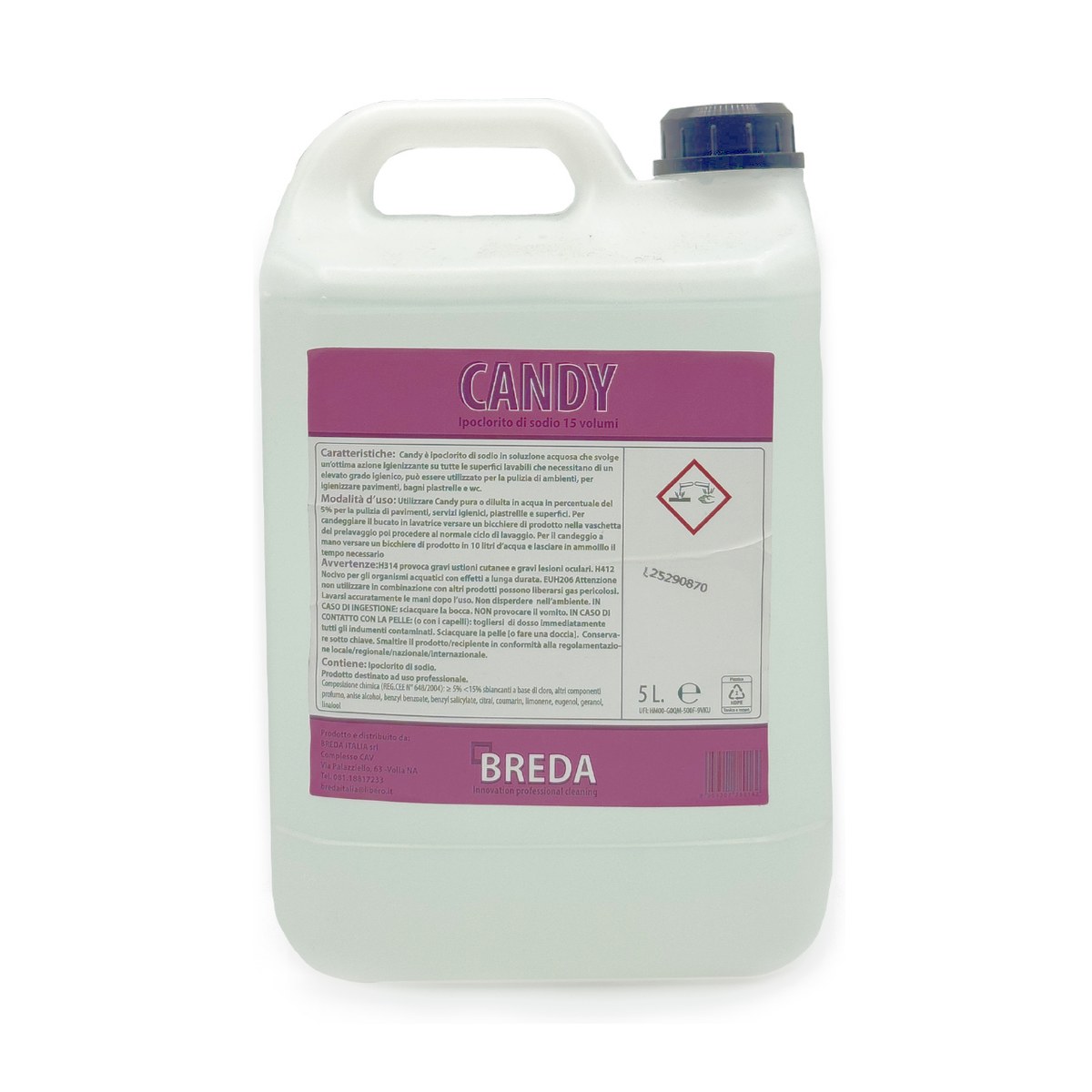 Candy 5Lt Candeggina 15 Volumi