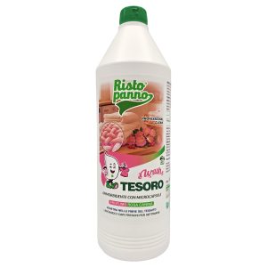 Wash Tesoro Rosa Canina 1 L, fronte del flacone con l’etichetta