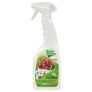Poof Flora 750 ml, fronte del flacone con l’etichetta