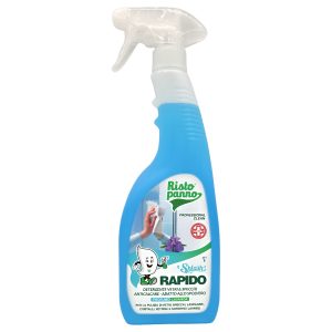 Splash Rapido 750 ml, fronte del flacone con l’etichetta
